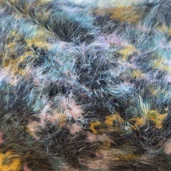 Anthropologie Blue and Yellow Crew Neck Sweater - Picture 13 of 13